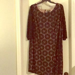 Jessica Howard size 24 black lace dress